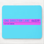 One Direction Lane   Mousepads