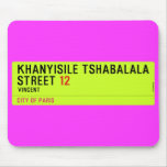 Khanyisile Tshabalala Street  Mousepads