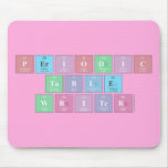 Periodic
 Table
 Writer  Mousepads