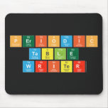 Periodic
 Table
 Writer  Mousepads