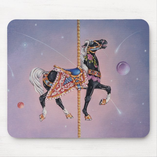 Mousepads - Petaluma Carousel Horse 2 (Front)