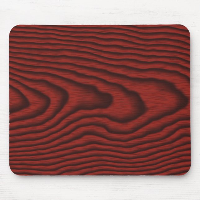 Mousepads with a red wood texture (Front)