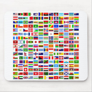 Mousepads World Flags