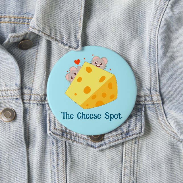 Mouses And Cheese  Button (In Situ)