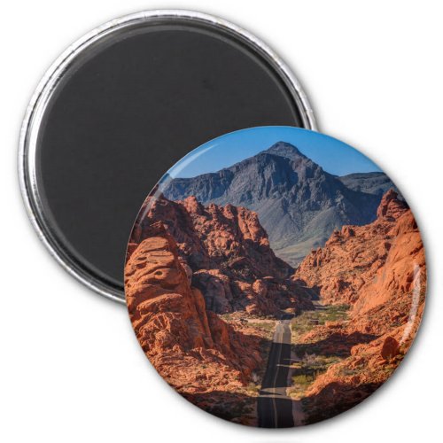Mouses Tank Road _ Valley Of Fire _ Nevada Magnet