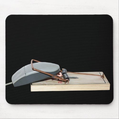 mousetrap mouse pad