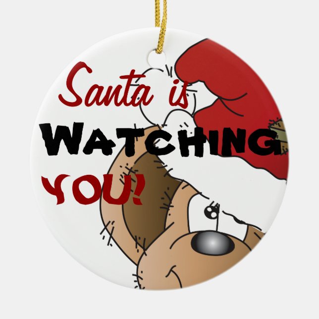 Mousey Christmas Ornament (Front)