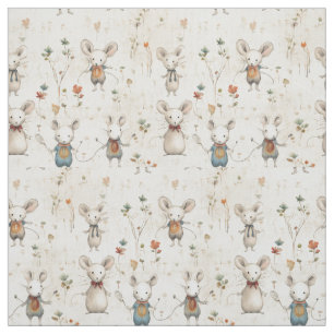Mousey Whimsy: Whimsy Mice Fabric