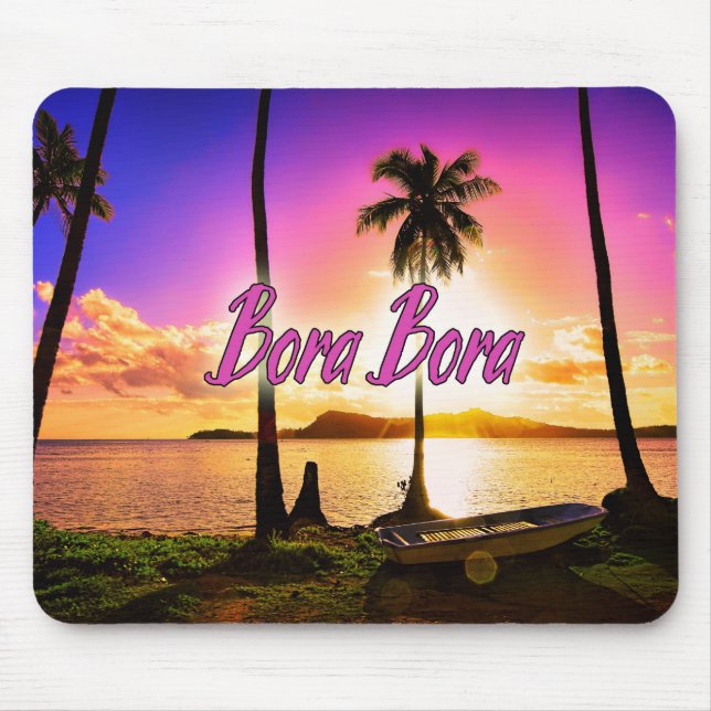 Mouspad Bora Bora Mouse Pad (Front)