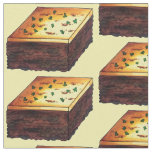 Moussaka Greek Mediterranean Food Eggplant Potato Fabric