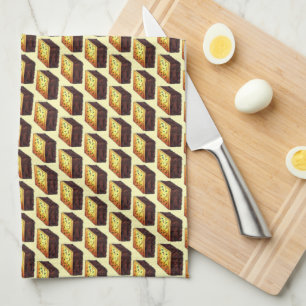 Moussaka Greek Mediterranean Food Eggplant Potato Kitchen Towel