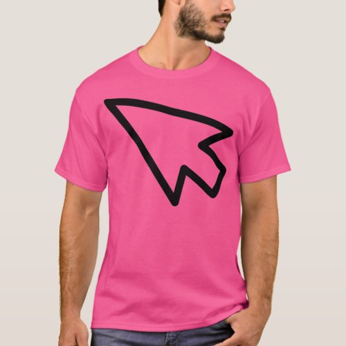 Mousse Arrow drawing T_Shirt
