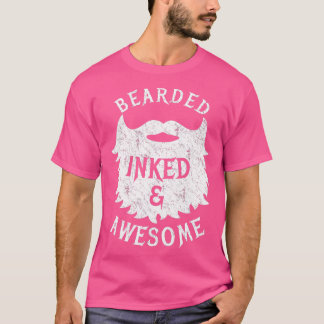 Moustache beard length outfit length ruler bear ti T-Shirt