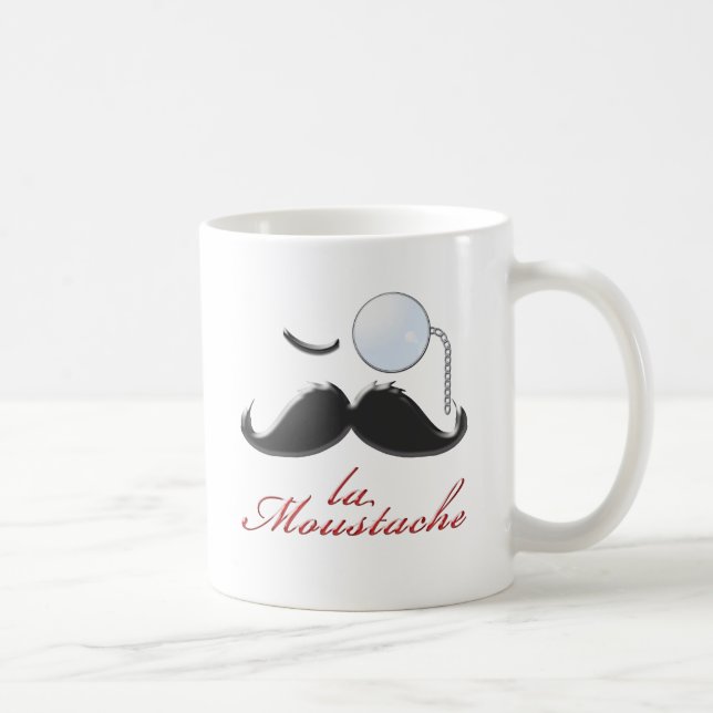 moustache coffee mug (Right)