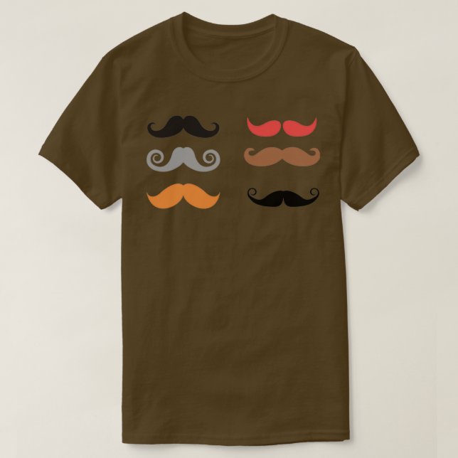 Moustache compilation second movement T-Shirt (Design Front)