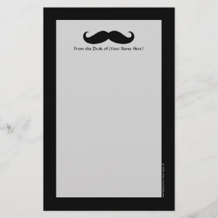 Moustache disguise funny mustache facial hair stationery