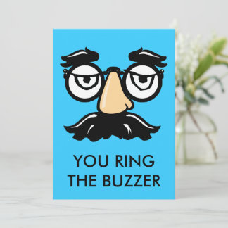 Moustache & Eye Glasses, Rin the Buzzer, add text