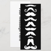 Moustache Line Up (Front/Back)