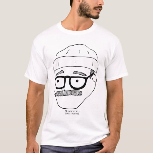 Moustache Man T_Shirt
