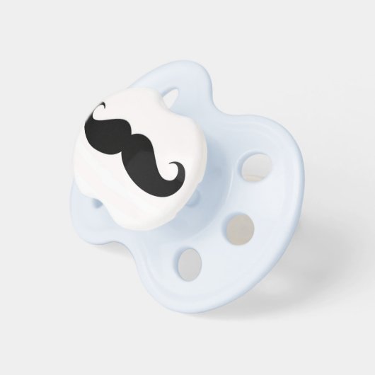 Moustache Pacifier for Baby Boy (Front Right)