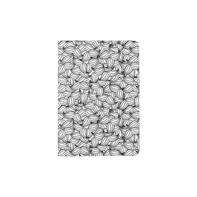 Moustache Passport Holder (Front)