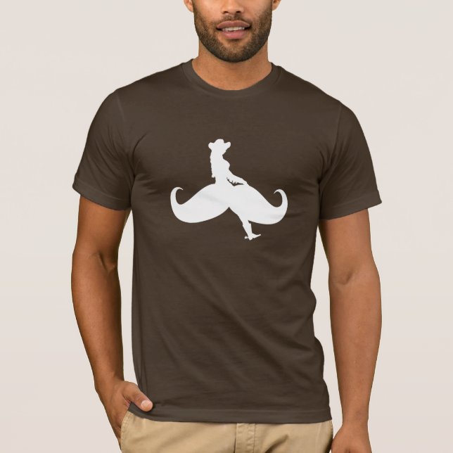 Moustache Ride Tee Shirt (Front)
