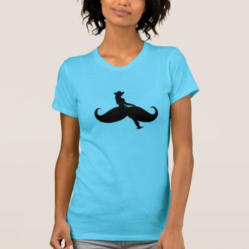 Moustache Rider T_Shirt