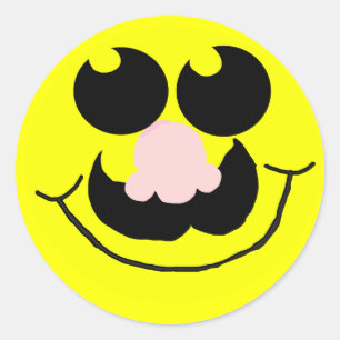 Moustache Sticker