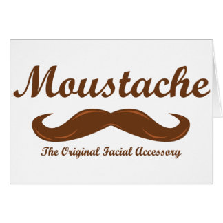 Moustache - The Original Facial Accessory Cards