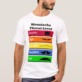 Moustache Threats T-Shirt