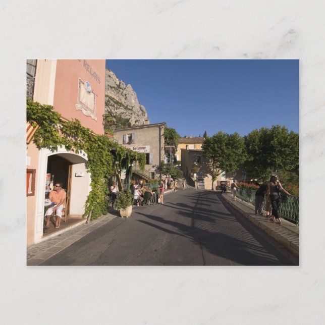 Moustiers-Sainte-Marie, Provence, France. 2 Postcard (Front)