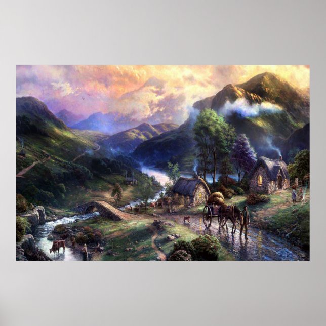 moutain villa poster (Front)