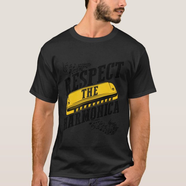 Mouth Harp Quote For Harmonicist And Mouth Organ T-Shirt (Front)