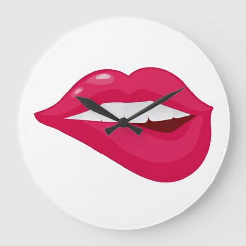 Mouth  large clock