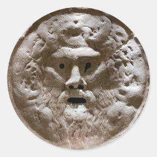 Mouth of Truth Classic Round Sticker