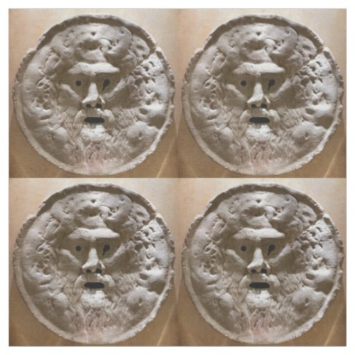 Mouth of Truth Fabric