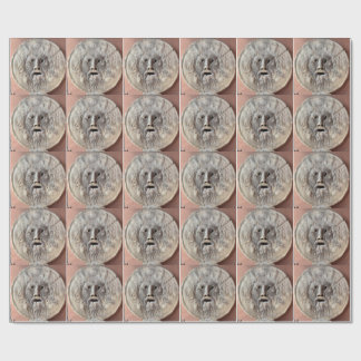 Mouth of Truth - La Bocca della Verità, Rome Italy Wrapping Paper