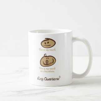 Mouth On Chocolate Coffee Mug