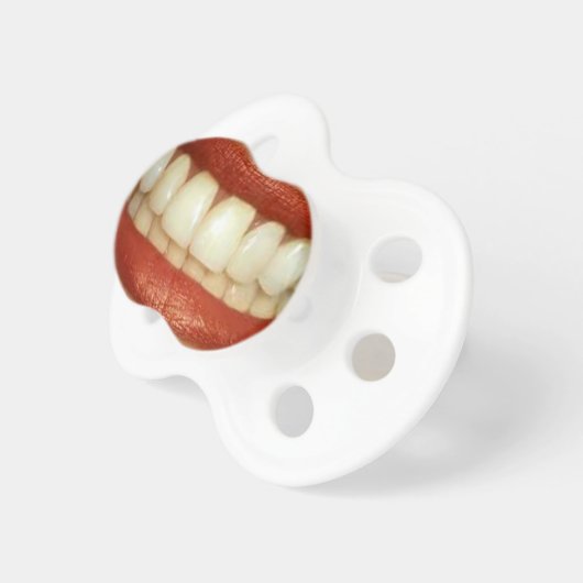 Mouth Teeth Smile Pacifier (Front Right)
