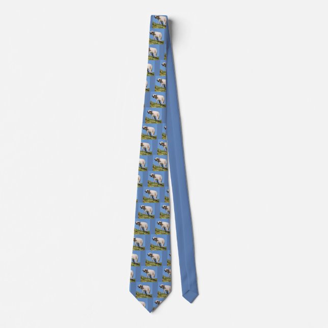 Mouton Sheep of Thones et Marthod Neck Tie (Front)