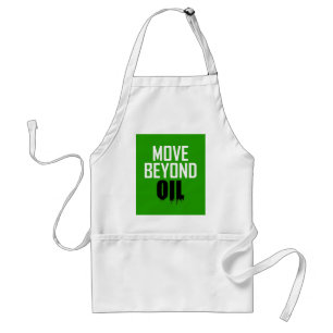 Move Beyond Oil Adult Apron