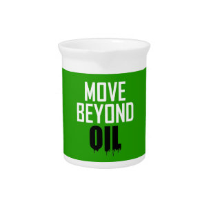 Move Beyond Oil Beverage Pitcher