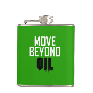 Move Beyond Oil Flask