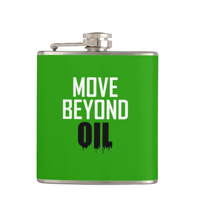 Move Beyond Oil Flask (Front)