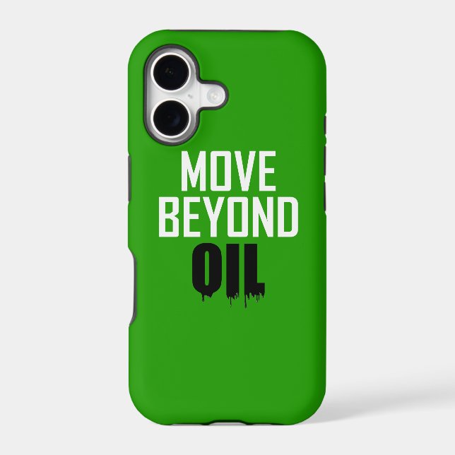 Move Beyond Oil Iphone Case (Back)