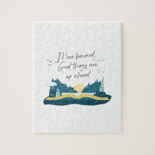 Move Forward Good Things Are Up A Head Puzzle