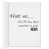 Move Mountains - Funny Card (Inside (Right))