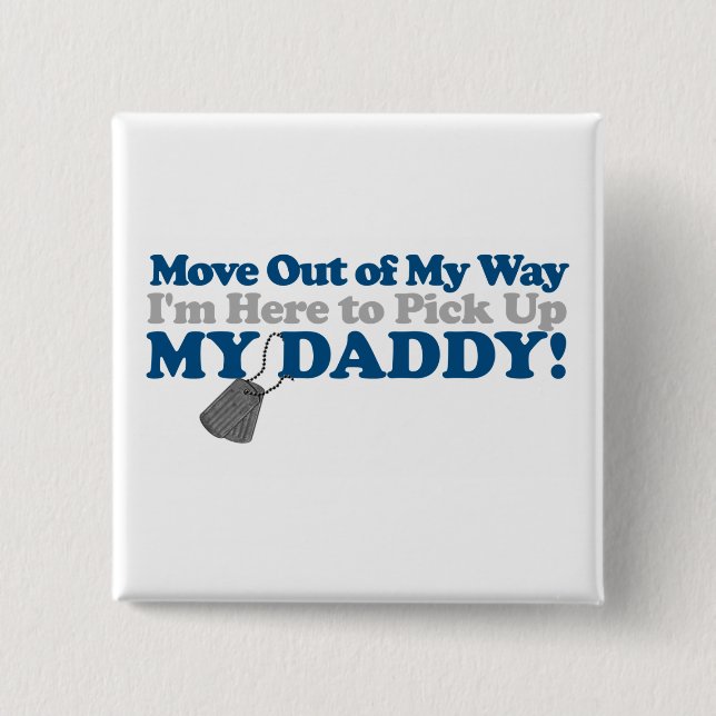 Move out of the way! (boy) button (Front)