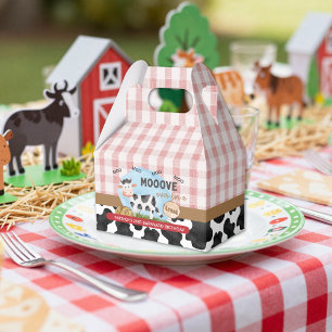 Move Over Barnyard Favor Box