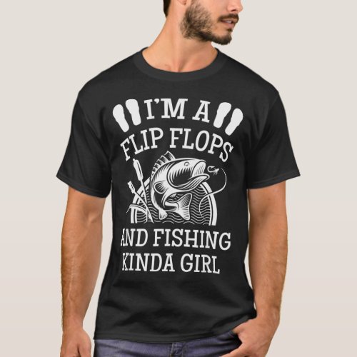 Move Over Boys Let a Girl Show You How to Fish T-Shirt